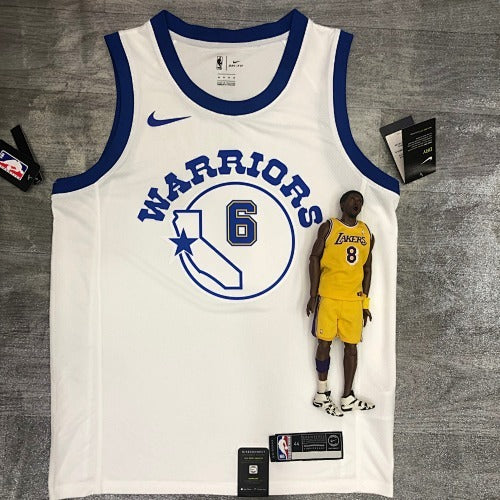 Warriors White Socks No. 6 Nick Young