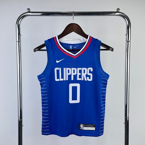 Youth children's clothing: Clippers Blue No. 0 Westbrook