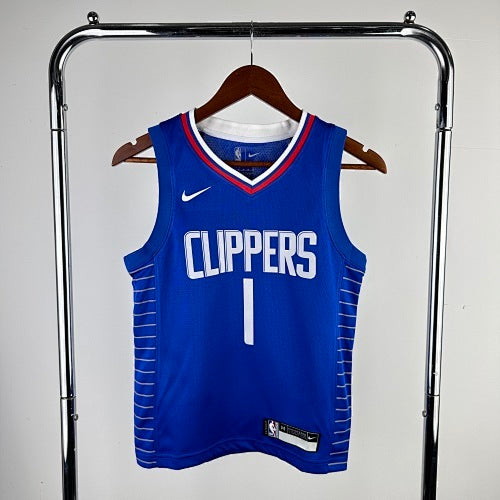 Youth Children's Clothing: Clippers Blue No. 1 Harden