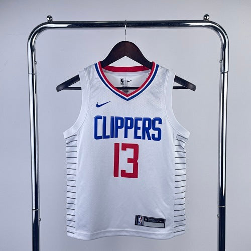 Youth children's clothing: Clippers White No. 13 George