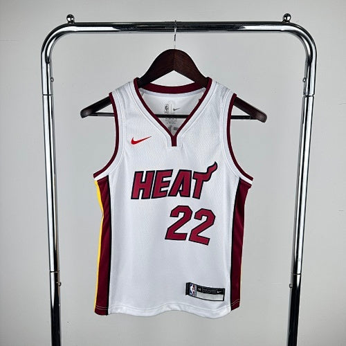 Youth children's clothing: Heat V-neck White No. 22 Butler