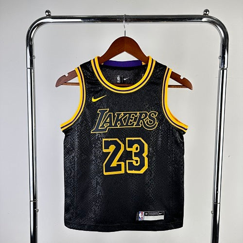 Youth children's clothing: Lakers snake print No. 23 James